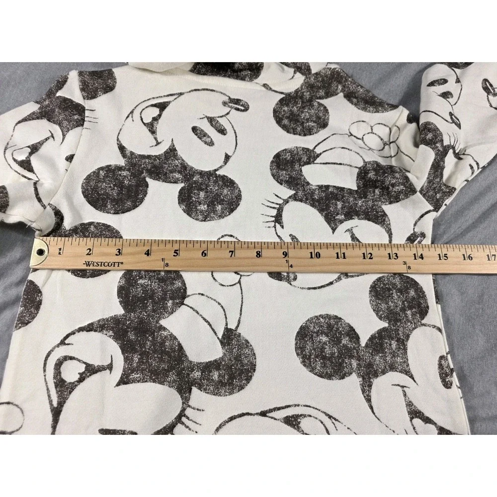NWOT Disney Mikey Minnie Mouse Girls Youth‎ 9/10 Long Sleeve Terry Hooded Dress